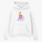 Толстовка худи оверсайз