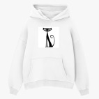 Толстовка худи оверсайз