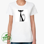 Женская футболка органик