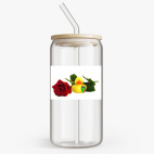 Банка с бамбуковой крышкой