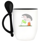 Кружка с ложкой