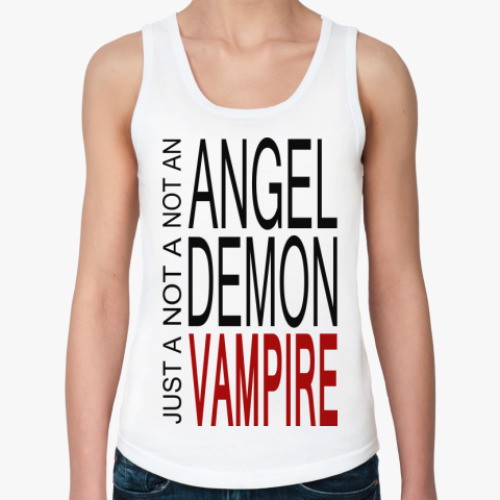 Женская майка с принтом  'Vampire'