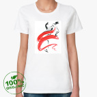 Женская футболка органик