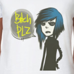  футболка Bitch PLZ