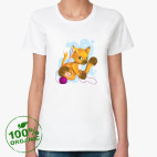 Женская футболка органик