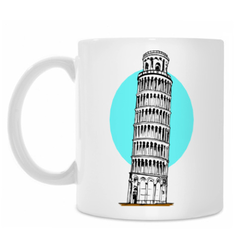 Кружка с принтом Пиза