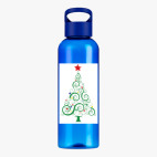 Прозрачная спортивная бутылка