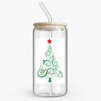 Банка с бамбуковой крышкой