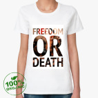 Женская футболка органик