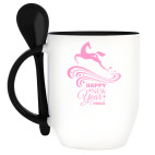 Кружка с ложкой