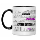 Кружка двухцветная