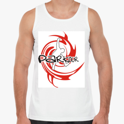 Майка с принтом Parkour 7