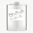 Фляжка стальная