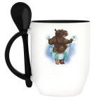 Кружка с ложкой