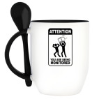 Кружка с ложкой