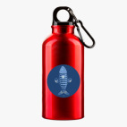 Металлическая бутылка 400 мл UV-DTF