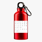 Металлическая бутылка 400 мл UV-DTF