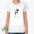 Женская футболка органик