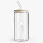 Банка с бамбуковой крышкой