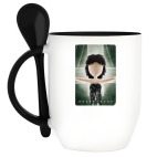 Кружка с ложкой