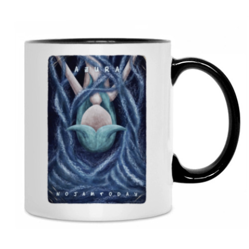 Кружка с принтом Карты героев: Ив и Азура