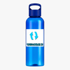 Прозрачная спортивная бутылка