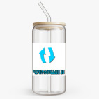 Банка с бамбуковой крышкой