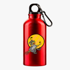 Металлическая бутылка 400 мл UV-DTF