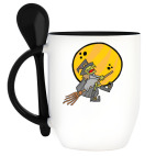 Кружка с ложкой