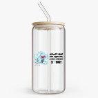 Банка с бамбуковой крышкой