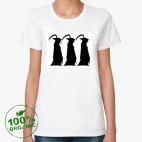 Женская футболка органик