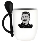 Кружка с ложкой