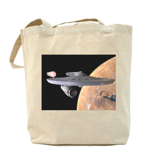 Сумка шоппер с принтом Холщовая сумка