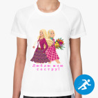 Женская спортивная футболка