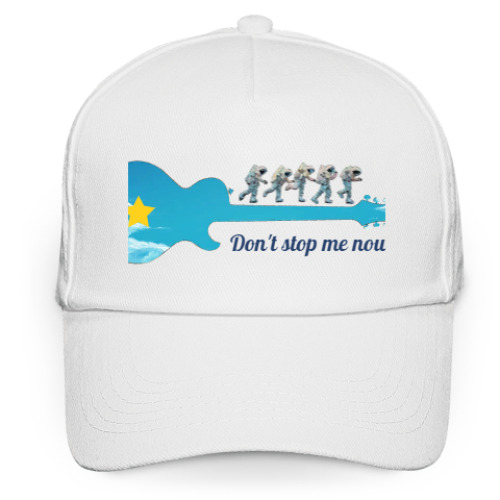 Кепка бейсболка с принтом Don't stop me now!