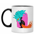 Кружка двухцветная