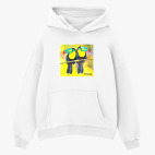 Толстовка худи оверсайз