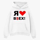 Толстовка худи оверсайз