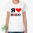 Женская футболка органик