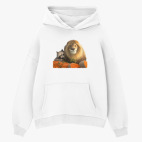 Толстовка худи оверсайз