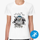 Женская спортивная футболка