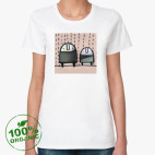 Женская футболка органик