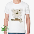 Мужская футболка органик