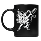 Кружка цветная UV-DTF