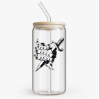 Банка с бамбуковой крышкой