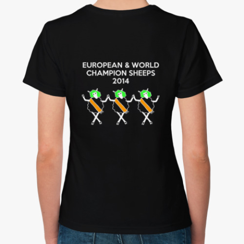 Женская футболка с принтом KEEP CALM 2014