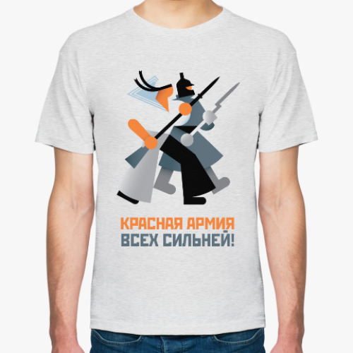 Футболка с принтом Красная Армия всех сильней!