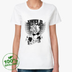 Женская футболка органик