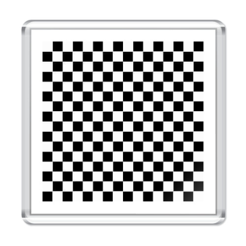 Магнит с принтом   SKA