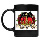 Кружка цветная UV-DTF